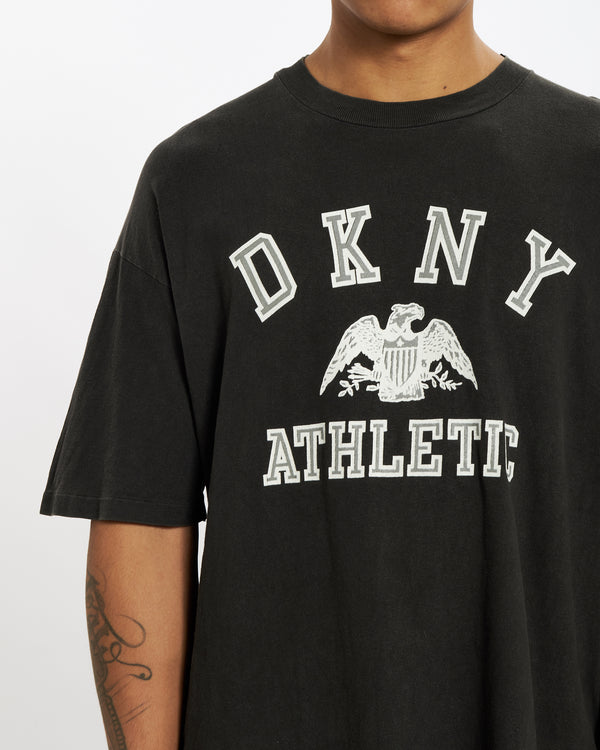 Vintage 90s DKNY 'Athletic' Tee <br>XL , The Real Deal , newtown, sydney, australia, thrift store, opshop, preloved, secondhand, sustainable, retro, antique, 70s, 80s, 90s, 2000s, 00s, fashion, clothing, streetwear, trendy, garment, style, boutique, store, shop, archive, sale, cheap, best, top