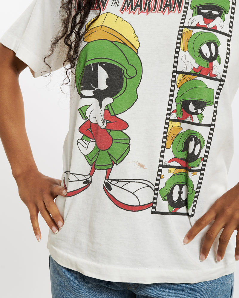 Vintage 90s Marvin The Martian Tee <br>XS , The Real Deal , newtown, sydney, australia, thrift store, opshop, preloved, secondhand, sustainable, retro, antique, 70s, 80s, 90s, 2000s, 00s, fashion, clothing, streetwear, trendy, garment, style, boutique, store, shop, archive, sale, cheap, best, top