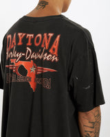 Vintage 1994 Harley Davidson 'Daytona' Tee <br>XL , The Real Deal , newtown, sydney, australia, thrift store, opshop, preloved, secondhand, sustainable, retro, antique, 70s, 80s, 90s, 2000s, 00s, fashion, clothing, streetwear, trendy, garment, style, boutique, store, shop, archive, sale, cheap, best, top