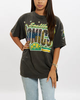 Vintage 90s Seattle Sonics Tee <br>M