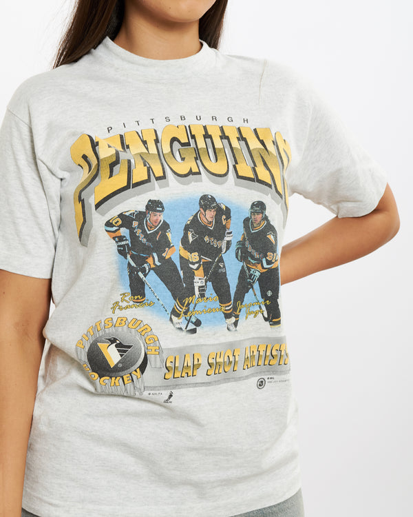 Vintage 1995 Pittsburgh Penguins Tee <br>M , The Real Deal , newtown, sydney, australia, thrift store, opshop, preloved, secondhand, sustainable, retro, antique, 70s, 80s, 90s, 2000s, 00s, fashion, clothing, streetwear, trendy, garment, style, boutique, store, shop, archive, sale, cheap, best, top