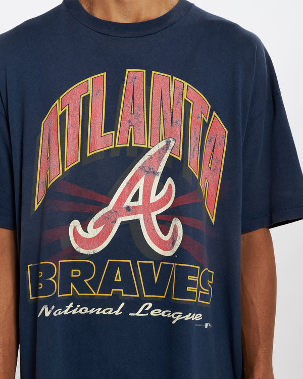 Vintage 1994 Atlanta Braves Tee <br>XXL , The Real Deal , newtown, sydney, australia, thrift store, opshop, preloved, secondhand, sustainable, retro, antique, 70s, 80s, 90s, 2000s, 00s, fashion, clothing, streetwear, trendy, garment, style, boutique, store, shop, archive, sale, cheap, best, top