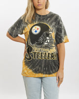 Vintage 90s Pittsburgh Steelers Tee <br>M , The Real Deal , newtown, sydney, australia, thrift store, opshop, preloved, secondhand, sustainable, retro, antique, 70s, 80s, 90s, 2000s, 00s, fashion, clothing, streetwear, trendy, garment, style, boutique, store, shop, archive, sale, cheap, best, top