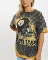 Vintage 90s Pittsburgh Steelers Tee <br>M , The Real Deal , newtown, sydney, australia, thrift store, opshop, preloved, secondhand, sustainable, retro, antique, 70s, 80s, 90s, 2000s, 00s, fashion, clothing, streetwear, trendy, garment, style, boutique, store, shop, archive, sale, cheap, best, top