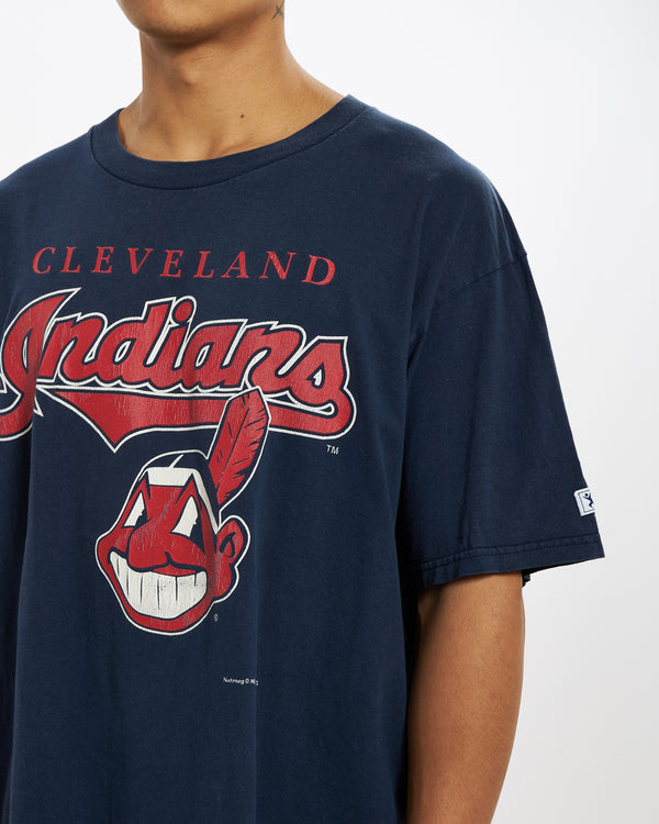 Vintage 1995 Cleveland Indianas Tee <br>XL , The Real Deal , newtown, sydney, australia, thrift store, opshop, preloved, secondhand, sustainable, retro, antique, 70s, 80s, 90s, 2000s, 00s, fashion, clothing, streetwear, trendy, garment, style, boutique, store, shop, archive, sale, cheap, best, top