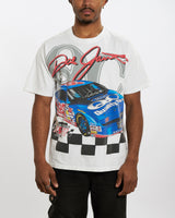 Vintage 90s Dale 'Jarrett Racing' Tee <br>L