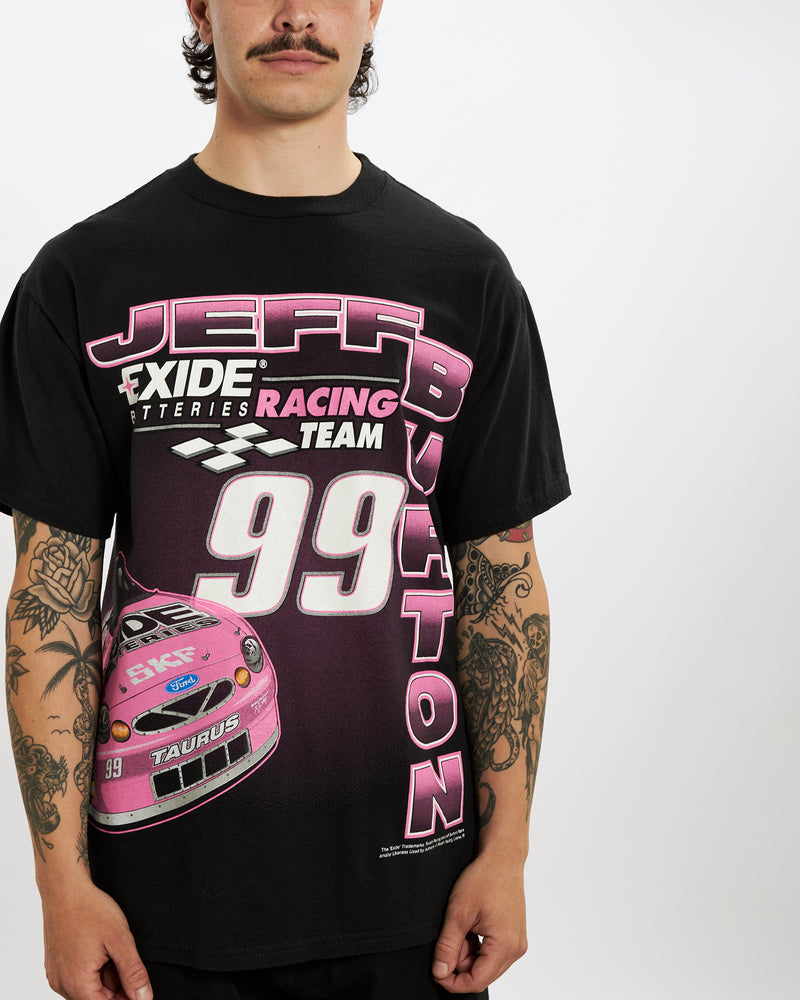 Vintage 'Jeff Burton' Racing Tee <br>L