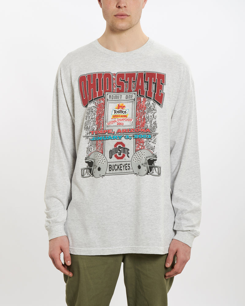 Vintage Ohio State Buckeyes Long Sleeve Tee <br>L