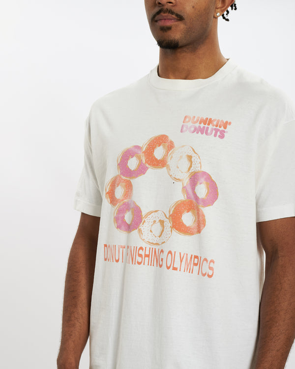 Vintage 90s Dunkin Donuts Tee <br>L , The Real Deal , newtown, sydney, australia, thrift store, opshop, preloved, secondhand, sustainable, retro, antique, 70s, 80s, 90s, 2000s, 00s, fashion, clothing, streetwear, trendy, garment, style, boutique, store, shop, archive, sale, cheap, best, top