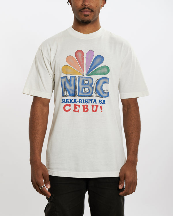 Vintage NBC Parody Tee <br>L , The Real Deal , newtown, sydney, australia, thrift store, opshop, preloved, secondhand, sustainable, retro, antique, 70s, 80s, 90s, 2000s, 00s, fashion, clothing, streetwear, trendy, garment, style, boutique, store, shop, archive, sale, cheap, best, top