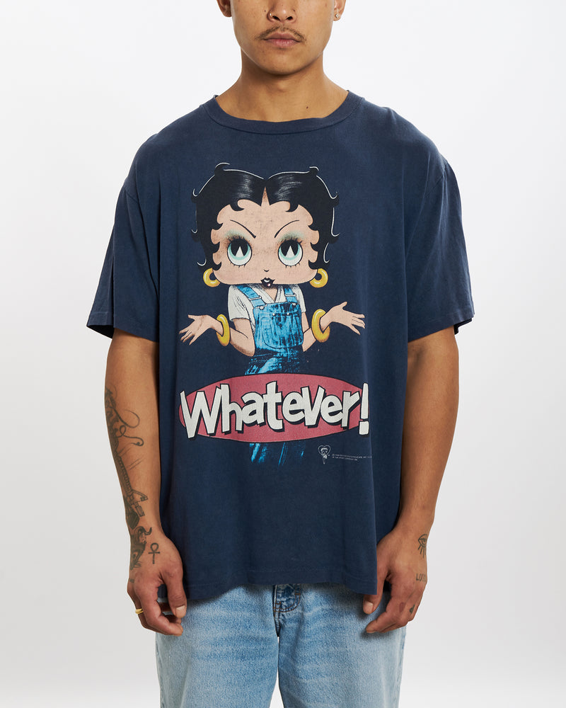 Vintage 1998 Betty Boop Tee <br>XL , The Real Deal , newtown, sydney, australia, thrift store, opshop, preloved, secondhand, sustainable, retro, antique, 70s, 80s, 90s, 2000s, 00s, fashion, clothing, streetwear, trendy, garment, style, boutique, store, shop, archive, sale, cheap, best, top