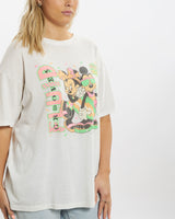 Vintage 80s Mickey & Minnie Mouse Tee <br>M , The Real Deal , newtown, sydney, australia, thrift store, opshop, preloved, secondhand, sustainable, retro, antique, 70s, 80s, 90s, 2000s, 00s, fashion, clothing, streetwear, trendy, garment, style, boutique, store, shop, archive, sale, cheap, best, top