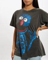 Vintage 90s Sesame Street 'Grover' Tee <br>M , The Real Deal , newtown, sydney, australia, thrift store, opshop, preloved, secondhand, sustainable, retro, antique, 70s, 80s, 90s, 2000s, 00s, fashion, clothing, streetwear, trendy, garment, style, boutique, store, shop, archive, sale, cheap, best, top