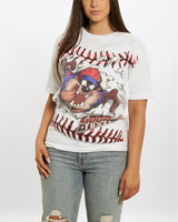 Vintage 1997 Taz Devil Baseball Tee <br>M