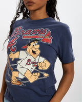 1994 Atlanta Baves x The Flintstones Tee <br>XXS