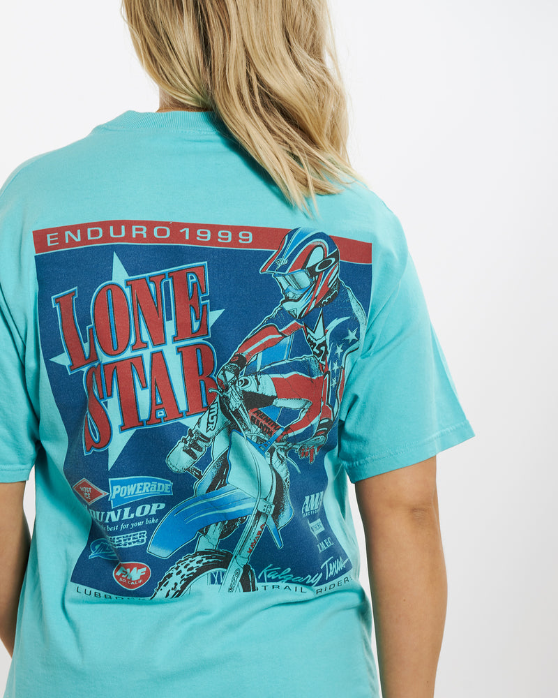 Vintage 1999 Lone Star Motorcross Tee <br>M , The Real Deal , newtown, sydney, australia, thrift store, opshop, preloved, secondhand, sustainable, retro, antique, 70s, 80s, 90s, 2000s, 00s, fashion, clothing, streetwear, trendy, garment, style, boutique, store, shop, archive, sale, cheap, best, top