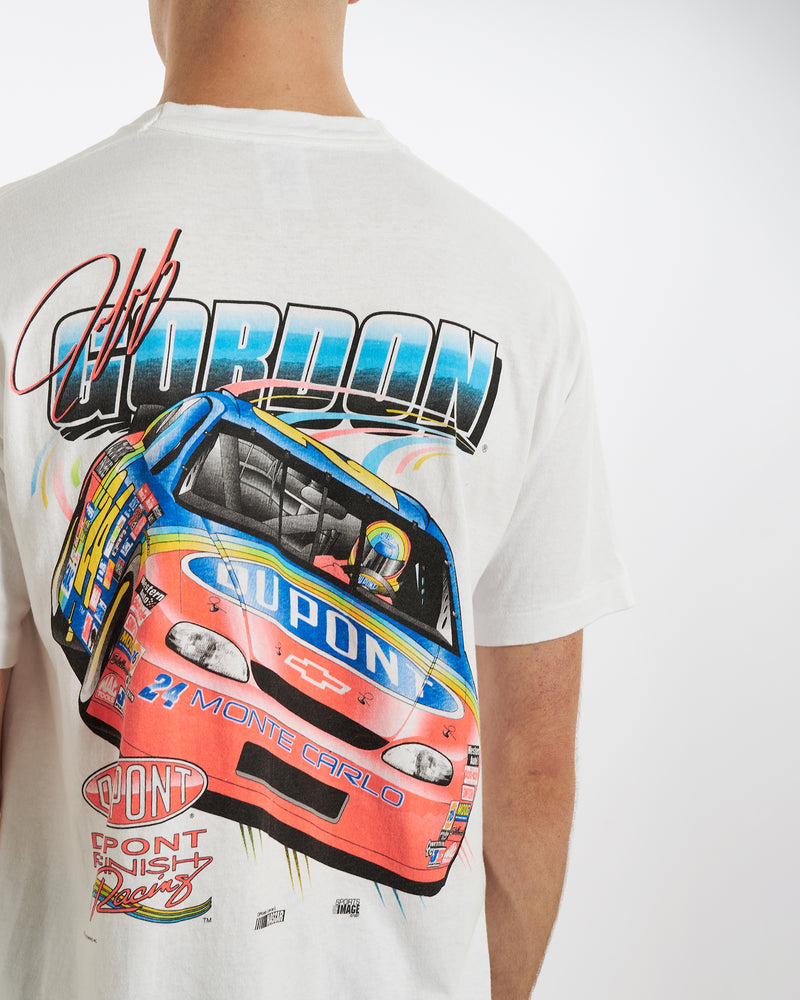 Vintage 1997 NASCAR Racing Tee <br>L , The Real Deal , newtown, sydney, australia, thrift store, opshop, preloved, secondhand, sustainable, retro, antique, 70s, 80s, 90s, 2000s, 00s, fashion, clothing, streetwear, trendy, garment, style, boutique, store, shop, archive, sale, cheap, best, top