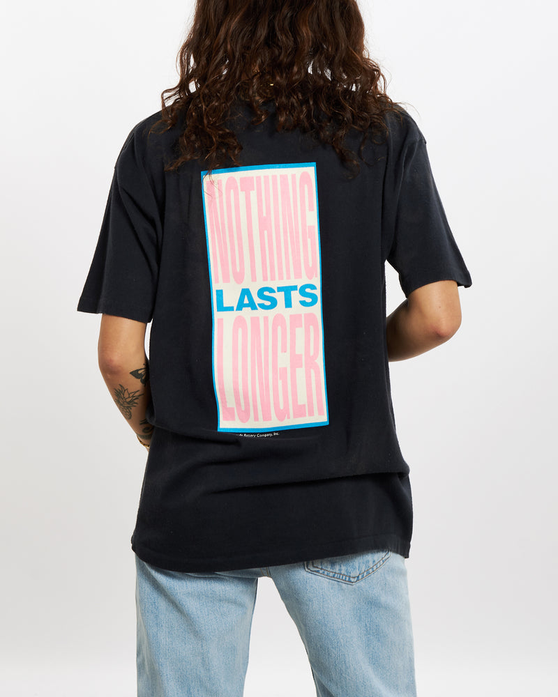 Vintage 1992 Energizer 'Nothing Lasts Longer' Tee <br>S