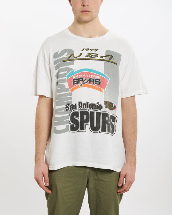 Vintage 1999 San Antonio Spurs Tee <br>L , The Real Deal , newtown, sydney, australia, thrift store, opshop, preloved, secondhand, sustainable, retro, antique, 70s, 80s, 90s, 2000s, 00s, fashion, clothing, streetwear, trendy, garment, style, boutique, store, shop, archive, sale, cheap, best, top