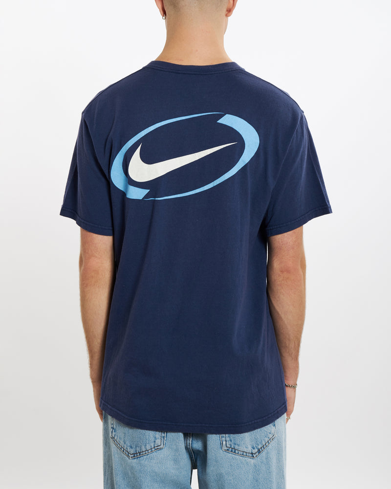 Vintage 90s Nike Swoosh Tee <br>L , The Real Deal , newtown, sydney, australia, thrift store, opshop, preloved, secondhand, sustainable, retro, antique, 70s, 80s, 90s, 2000s, 00s, fashion, clothing, streetwear, trendy, garment, style, boutique, store, shop, archive, sale, cheap, best, top