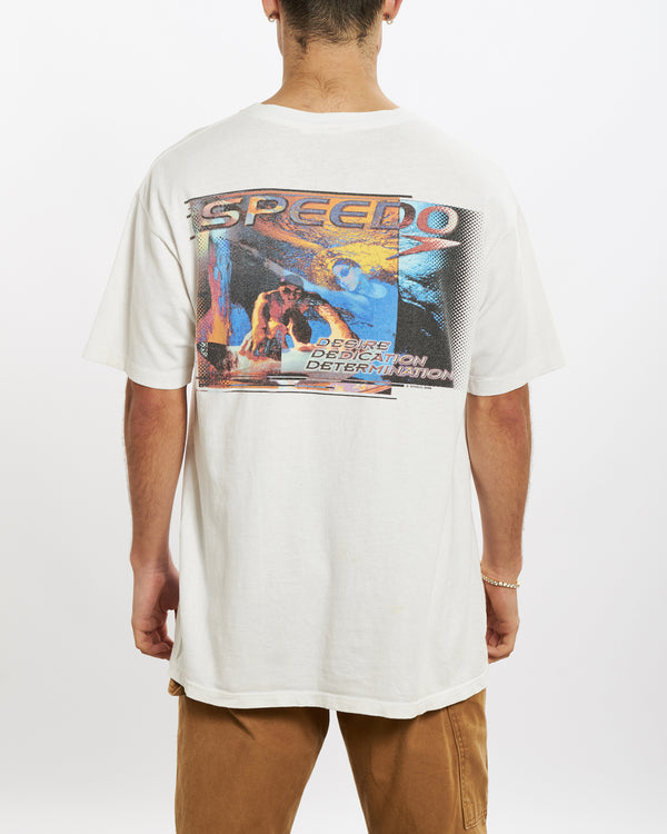 Vintage 1998 Speedo Tee <br>L , The Real Deal , newtown, sydney, australia, thrift store, opshop, preloved, secondhand, sustainable, retro, antique, 70s, 80s, 90s, 2000s, 00s, fashion, clothing, streetwear, trendy, garment, style, boutique, store, shop, archive, sale, cheap, best, top