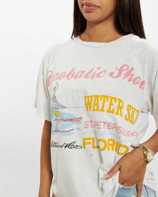 Vintage 90s Levis 'Water Ski' Tee <br>M