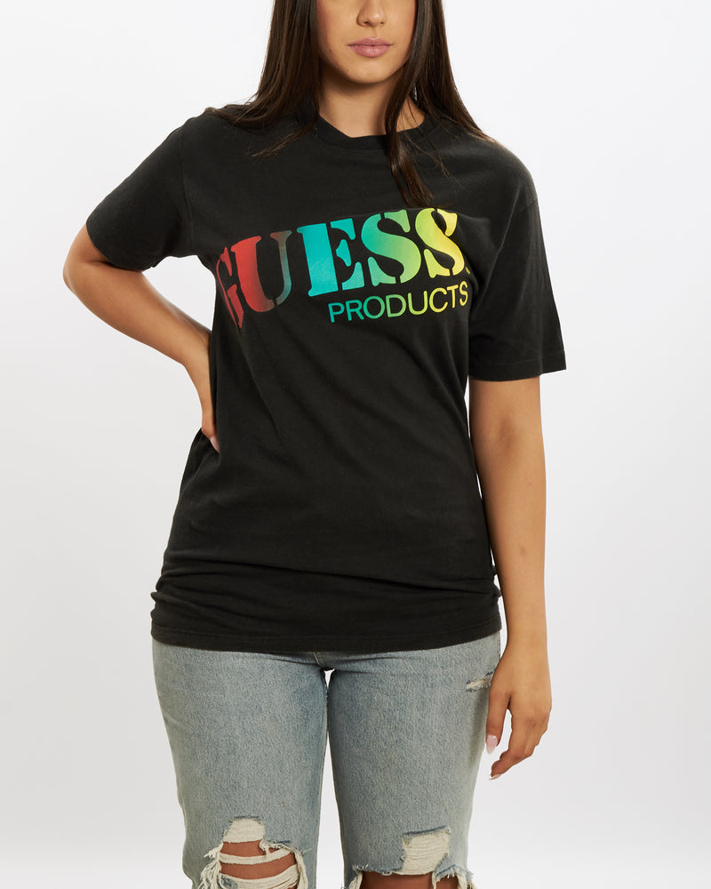 Vintage 90s Guess Spell Out Tee <br>M