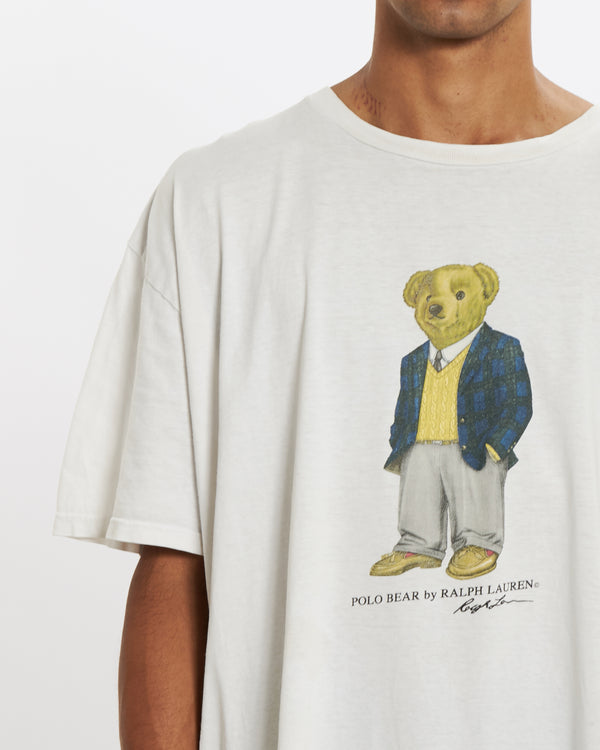 Vintage 90s Polo Bear Tee <br>XXL