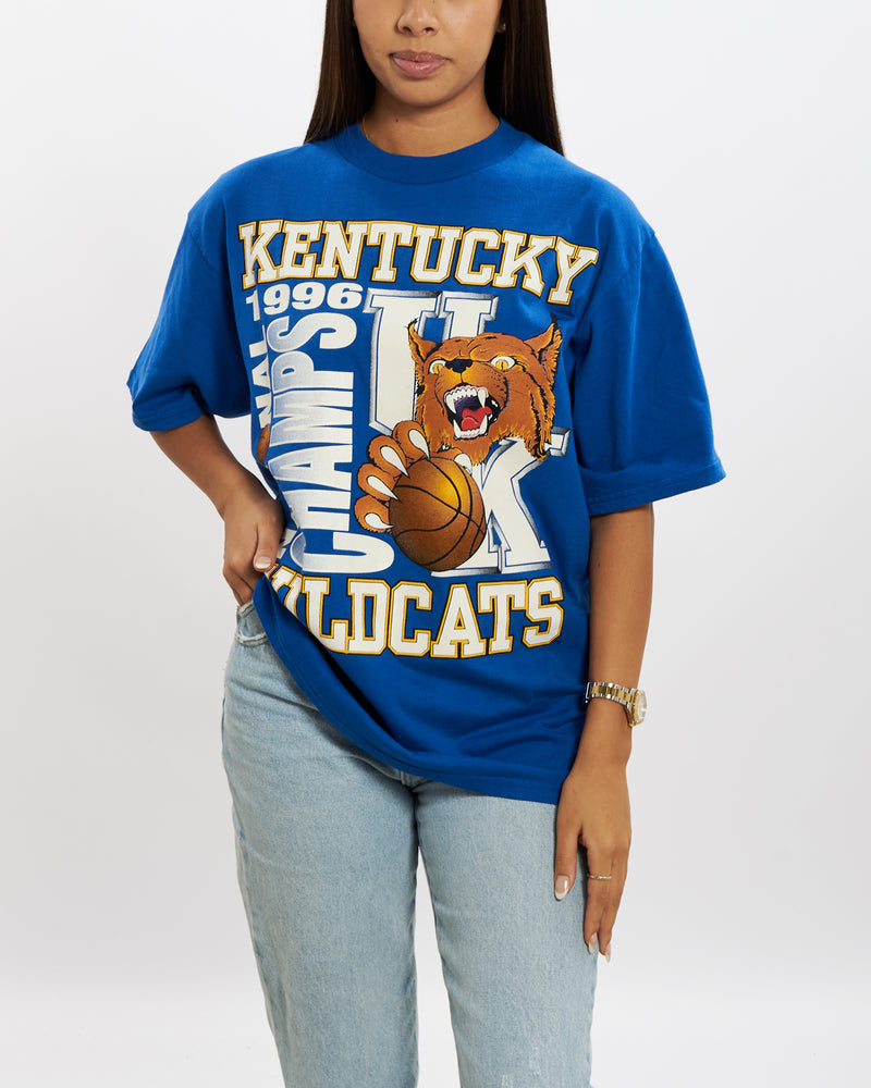 Vintage 1996 Kentucky Wildcats Tee <br>M , The Real Deal , newtown, sydney, australia, thrift store, opshop, preloved, secondhand, sustainable, retro, antique, 70s, 80s, 90s, 2000s, 00s, fashion, clothing, streetwear, trendy, garment, style, boutique, store, shop, archive, sale, cheap, best, top