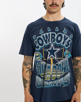 Vintage 1993 Dallas Cowboys Tee <br>L , The Real Deal , newtown, sydney, australia, thrift store, opshop, preloved, secondhand, sustainable, retro, antique, 70s, 80s, 90s, 2000s, 00s, fashion, clothing, streetwear, trendy, garment, style, boutique, store, shop, archive, sale, cheap, best, top