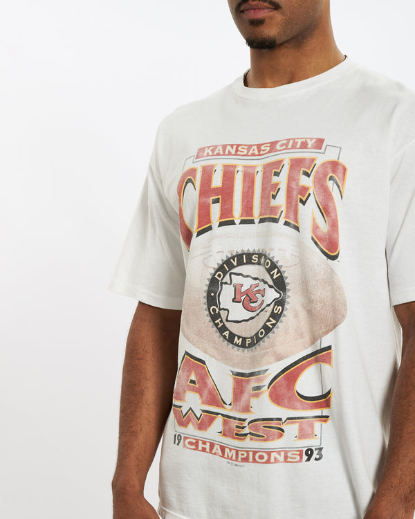 Vintage 1994 Kansas City Chiefs Tee <br>L , The Real Deal , newtown, sydney, australia, thrift store, opshop, preloved, secondhand, sustainable, retro, antique, 70s, 80s, 90s, 2000s, 00s, fashion, clothing, streetwear, trendy, garment, style, boutique, store, shop, archive, sale, cheap, best, top