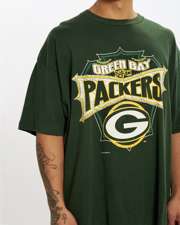 Vintage 1996 Green Bay Packers Tee <br>XL , The Real Deal , newtown, sydney, australia, thrift store, opshop, preloved, secondhand, sustainable, retro, antique, 70s, 80s, 90s, 2000s, 00s, fashion, clothing, streetwear, trendy, garment, style, boutique, store, shop, archive, sale, cheap, best, top