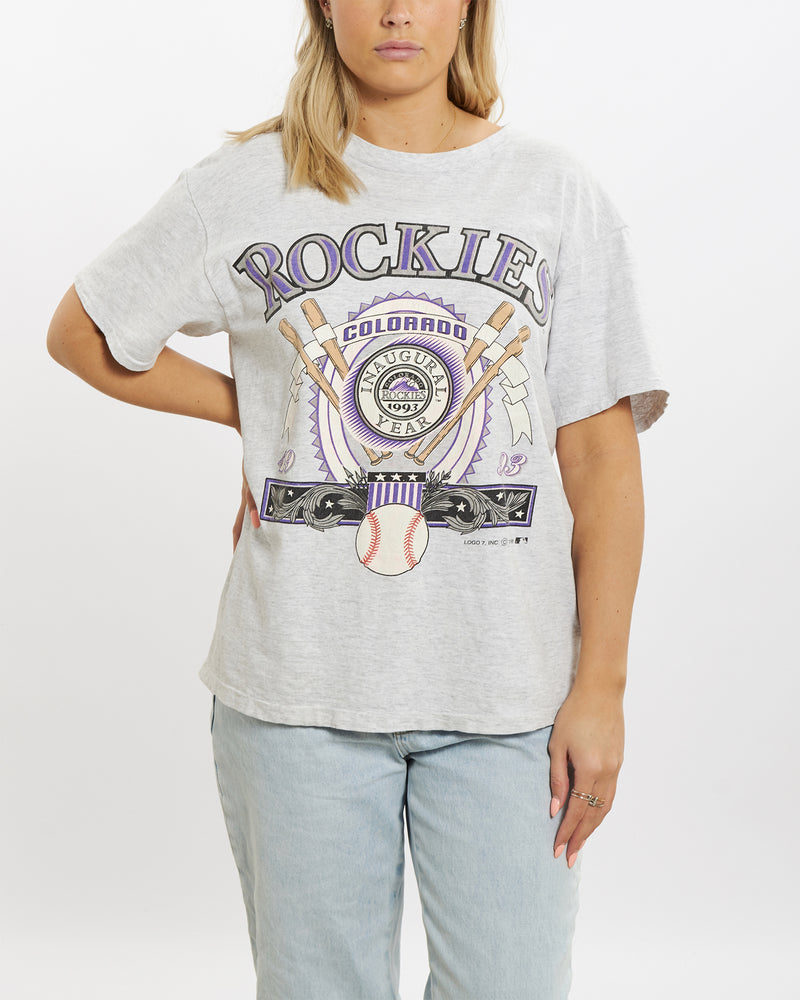 Vintage 1993 Colorado Rockies Tee <br>M