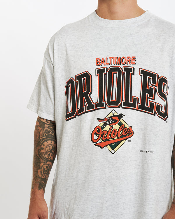 Vintage 1997 Baltimore Orioles Tee <br>XL , The Real Deal , newtown, sydney, australia, thrift store, opshop, preloved, secondhand, sustainable, retro, antique, 70s, 80s, 90s, 2000s, 00s, fashion, clothing, streetwear, trendy, garment, style, boutique, store, shop, archive, sale, cheap, best, top