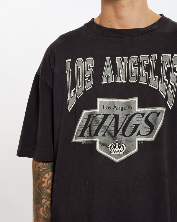 Vintage 1990 Los Angeles Kings Tee <br>XL , The Real Deal , newtown, sydney, australia, thrift store, opshop, preloved, secondhand, sustainable, retro, antique, 70s, 80s, 90s, 2000s, 00s, fashion, clothing, streetwear, trendy, garment, style, boutique, store, shop, archive, sale, cheap, best, top