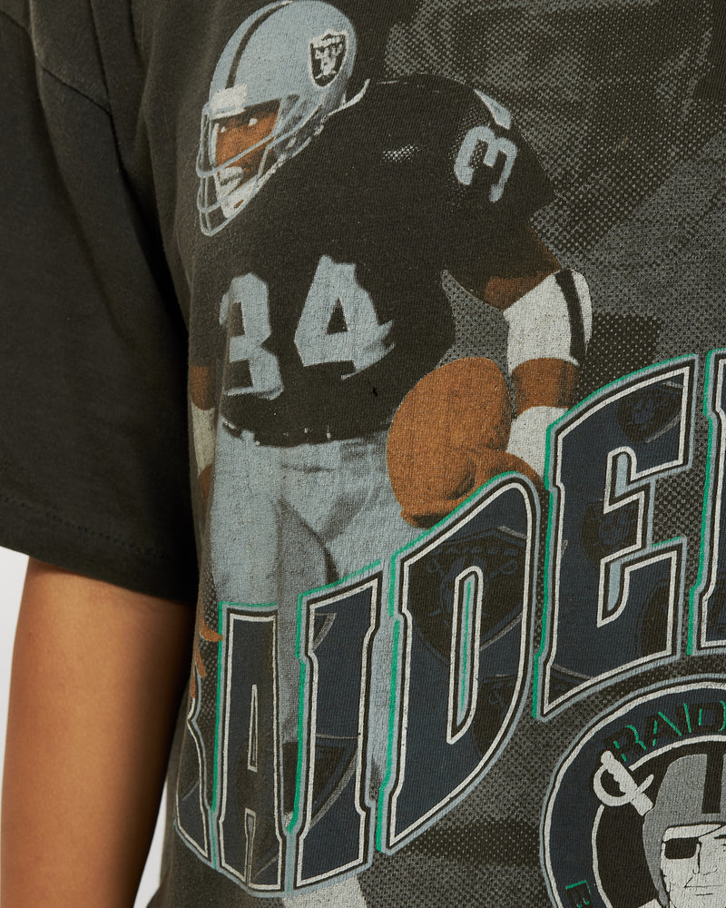 Vintage 1990 Raiders 'Bo Jackson' Tee <br>M