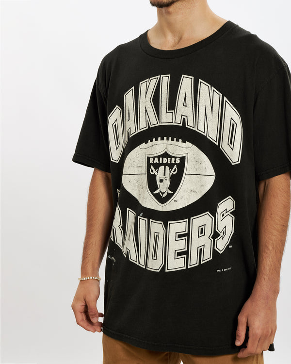 Vintage 1995 Oakland Raiders Tee <br>L , The Real Deal , newtown, sydney, australia, thrift store, opshop, preloved, secondhand, sustainable, retro, antique, 70s, 80s, 90s, 2000s, 00s, fashion, clothing, streetwear, trendy, garment, style, boutique, store, shop, archive, sale, cheap, best, top