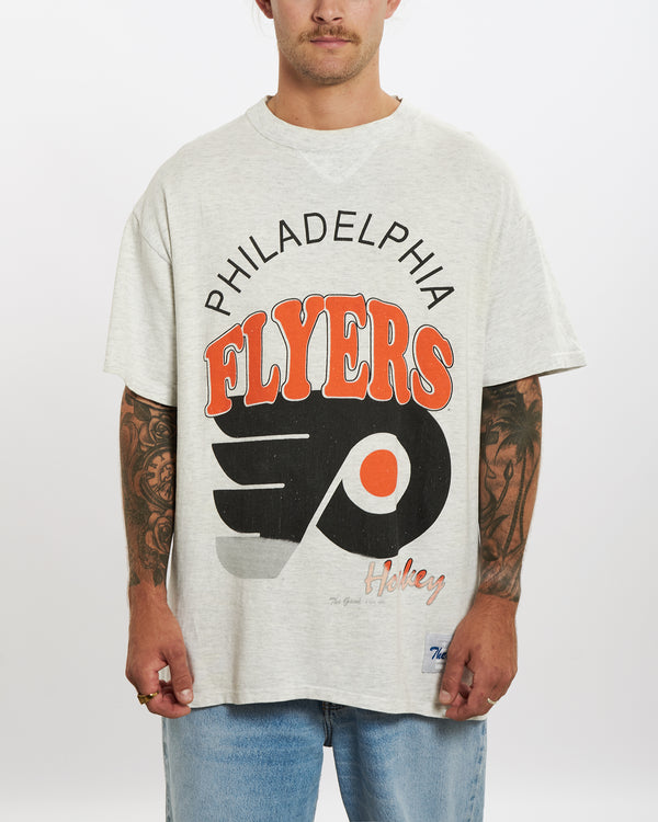 Vintage 1993 Philadelphia Flyers Tee <br>XL , The Real Deal , newtown, sydney, australia, thrift store, opshop, preloved, secondhand, sustainable, retro, antique, 70s, 80s, 90s, 2000s, 00s, fashion, clothing, streetwear, trendy, garment, style, boutique, store, shop, archive, sale, cheap, best, top