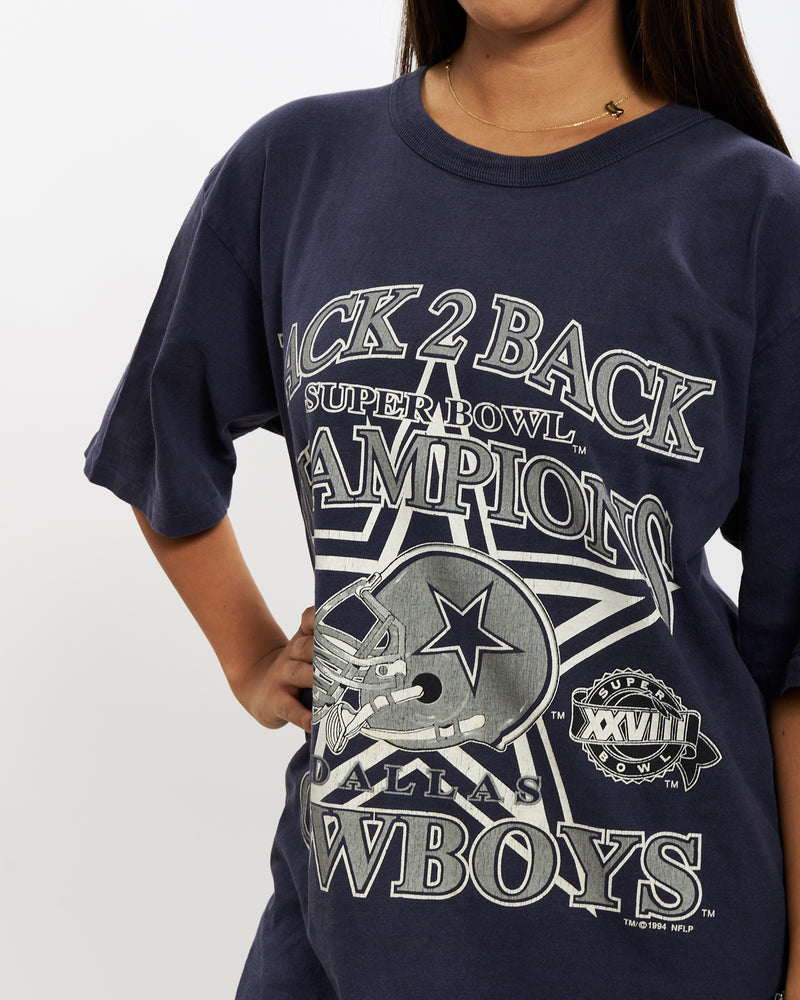 Vintage 1994 Dallas Cowboys 'Champions' Tee <br>M