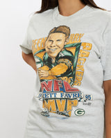 Vintage 1995 Green Bay Packers 'Brett Favre' Tee <br>L