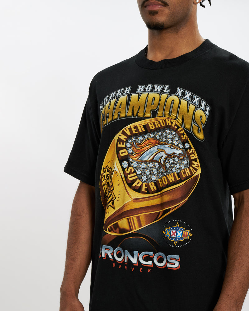 1998 Denver Broncos Super Bowl Champions Tee <br>L