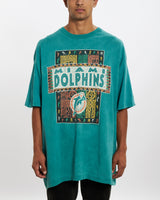 Vintage 1993 Miami Dolphins Tee <br>XXL , The Real Deal , newtown, sydney, australia, thrift store, opshop, preloved, secondhand, sustainable, retro, antique, 70s, 80s, 90s, 2000s, 00s, fashion, clothing, streetwear, trendy, garment, style, boutique, store, shop, archive, sale, cheap, best, top