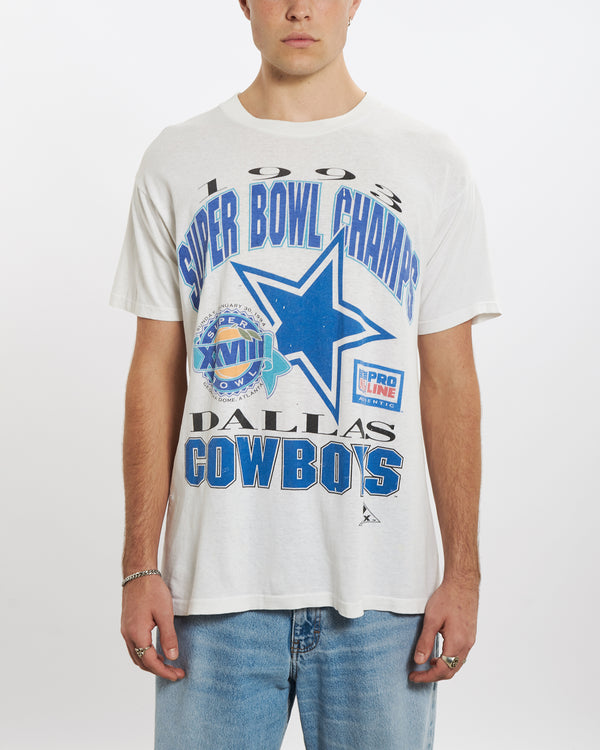 Vintage 1993 Dallas Cowboys Tee <br>L , The Real Deal , newtown, sydney, australia, thrift store, opshop, preloved, secondhand, sustainable, retro, antique, 70s, 80s, 90s, 2000s, 00s, fashion, clothing, streetwear, trendy, garment, style, boutique, store, shop, archive, sale, cheap, best, top