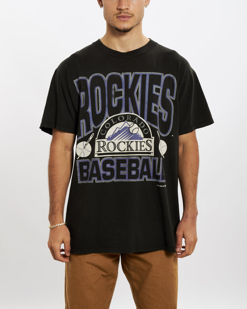 Vintage 1993 Colorado Rockies Tee <br>L