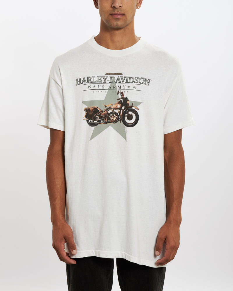 Vintage 1998 Harley Davidson 'US Army' Tee <br>XL