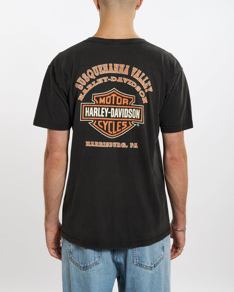 90s Harley Davidson 'Harrisburg, Pennsylvania' Tee <br>L