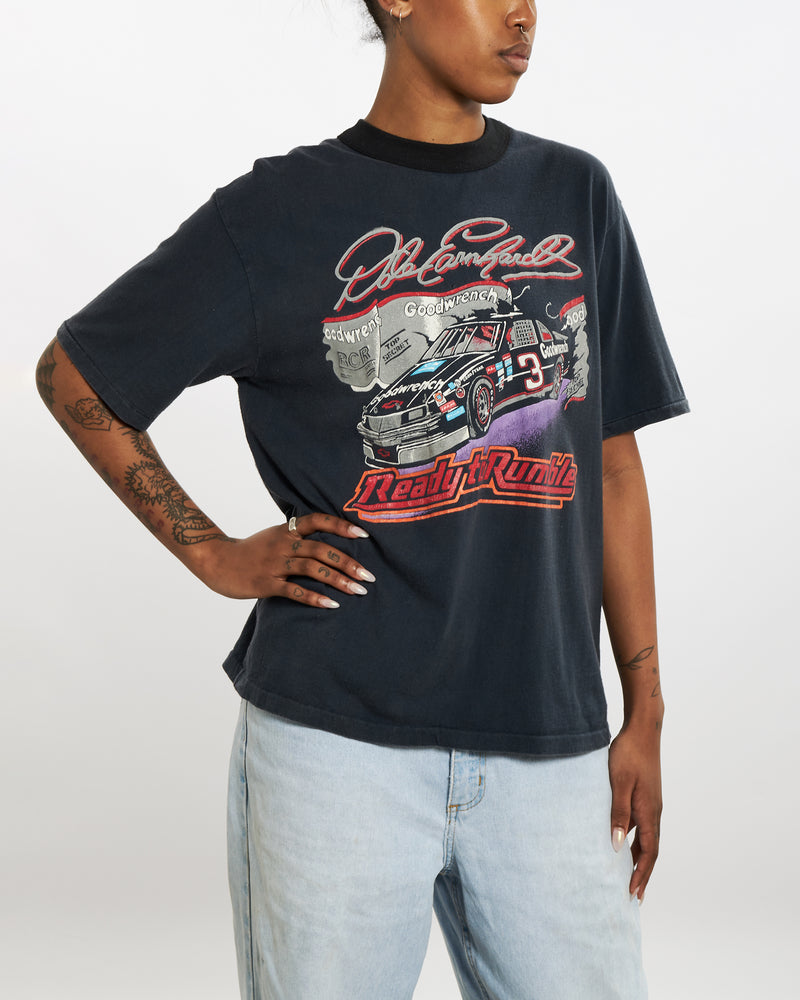 Vintage 90s NASCAR Racing Tee <br>M , The Real Deal , newtown, sydney, australia, thrift store, opshop, preloved, secondhand, sustainable, retro, antique, 70s, 80s, 90s, 2000s, 00s, fashion, clothing, streetwear, trendy, garment, style, boutique, store, shop, archive, sale, cheap, best, top