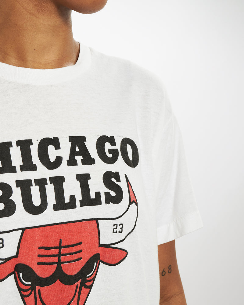 Vintage 80s NBA Chicago Bulls Tee <br>M , The Real Deal , newtown, sydney, australia, thrift store, opshop, preloved, secondhand, sustainable, retro, antique, 70s, 80s, 90s, 2000s, 00s, fashion, clothing, streetwear, trendy, garment, style, boutique, store, shop, archive, sale, cheap, best, top