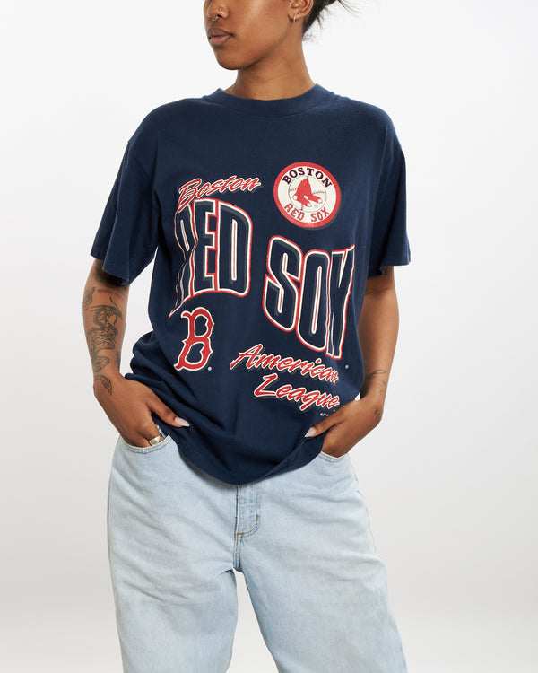 Vintage 1994 MLB Boston Red Sox Tee <br>M , The Real Deal , newtown, sydney, australia, thrift store, opshop, preloved, secondhand, sustainable, retro, antique, 70s, 80s, 90s, 2000s, 00s, fashion, clothing, streetwear, trendy, garment, style, boutique, store, shop, archive, sale, cheap, best, top