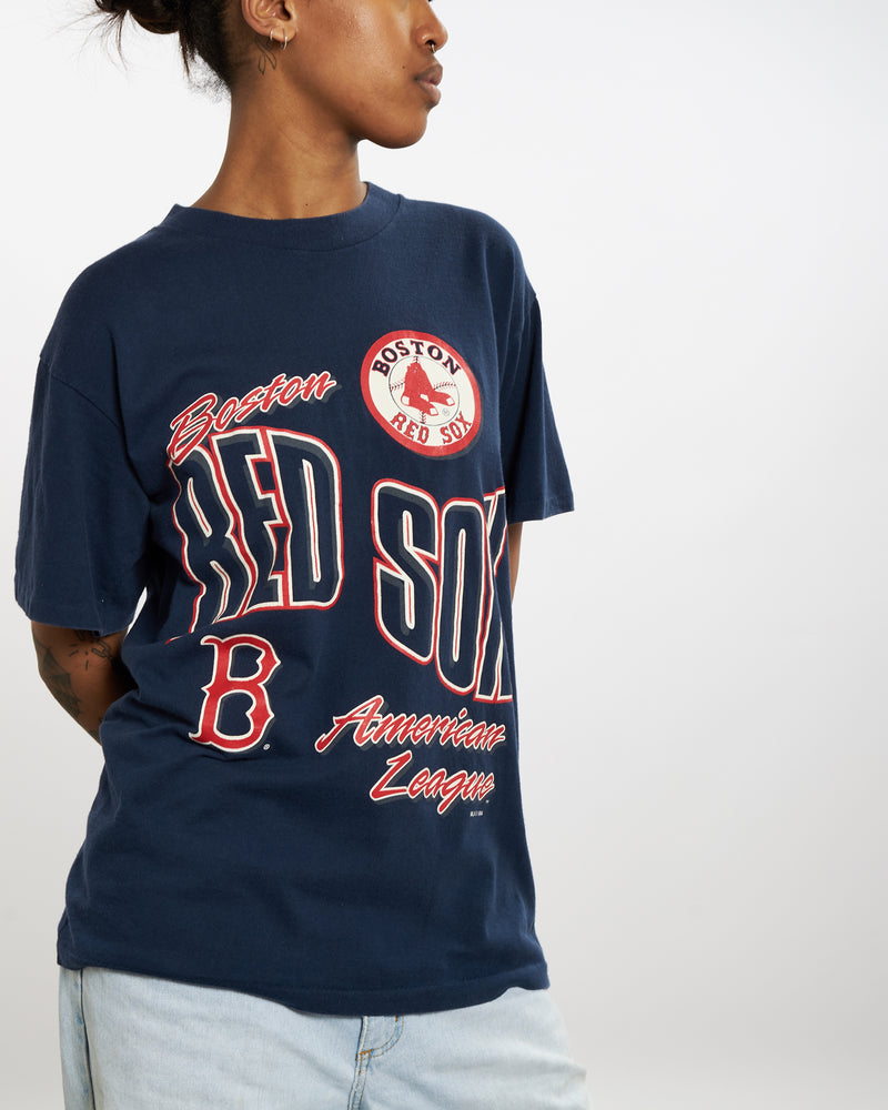 Vintage 1994 MLB Boston Red Sox Tee <br>M , The Real Deal , newtown, sydney, australia, thrift store, opshop, preloved, secondhand, sustainable, retro, antique, 70s, 80s, 90s, 2000s, 00s, fashion, clothing, streetwear, trendy, garment, style, boutique, store, shop, archive, sale, cheap, best, top